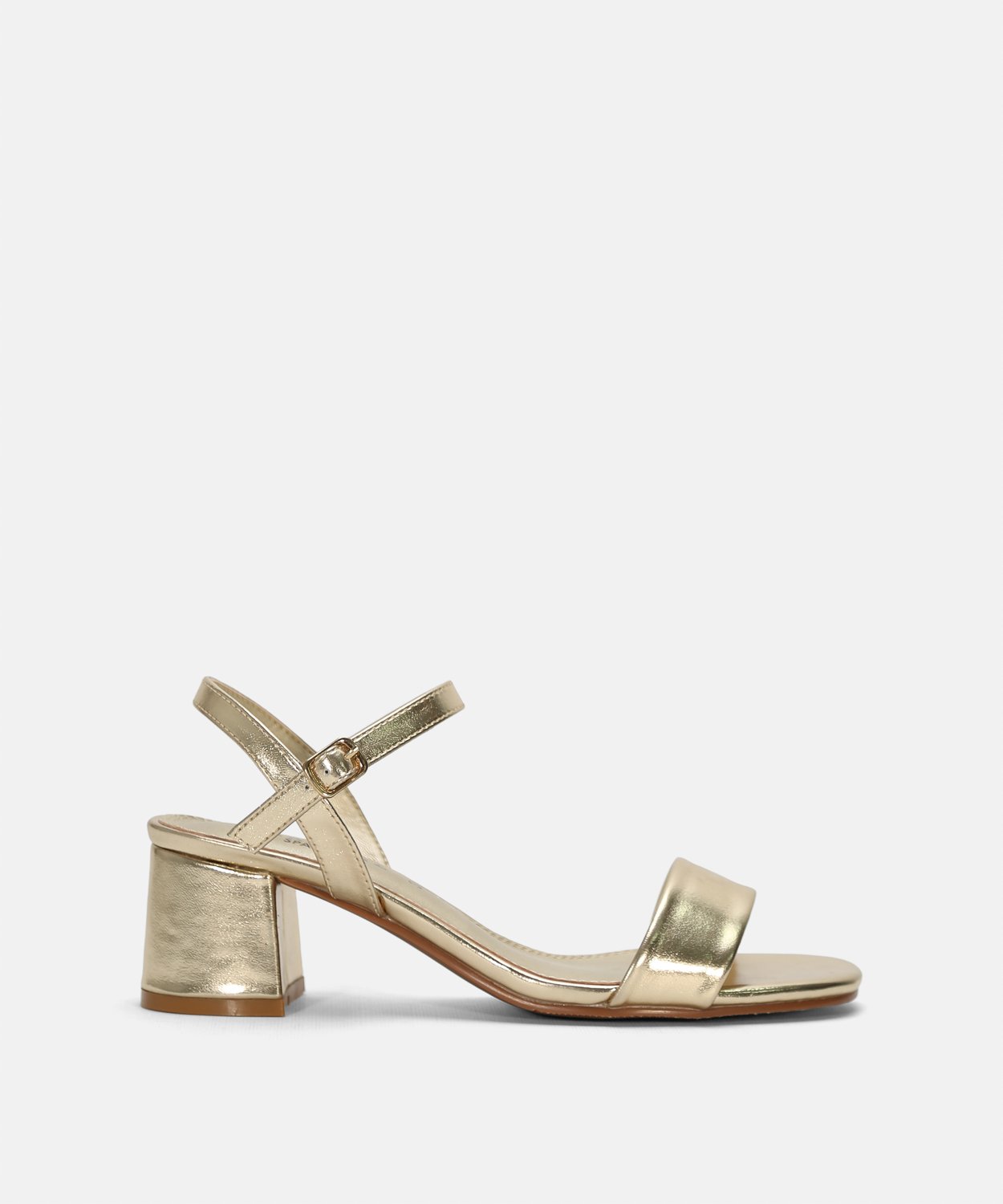 Sandalia tac&oacute;n medio